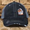 UFO Cat Embroidered Premium Distressed Hat