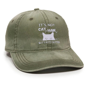 It's Kitty Glitter Embroidered Hat