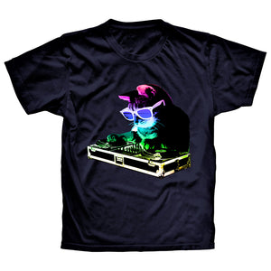 HOUSE CAT (Rainbow DJ Cat Kitty) T-Shirt