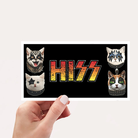 HISS Sticker