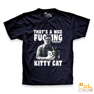 Nice Kitty Cat Premium Funny T-Shirt