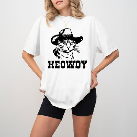 Meowdy Funny T-Shirt