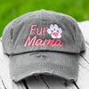 Fur Mama Distressed Classic Hat