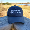 Normal Cat Lady Embroidered Hat