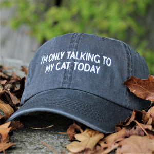 I'm Only Talking To My Cat Hat