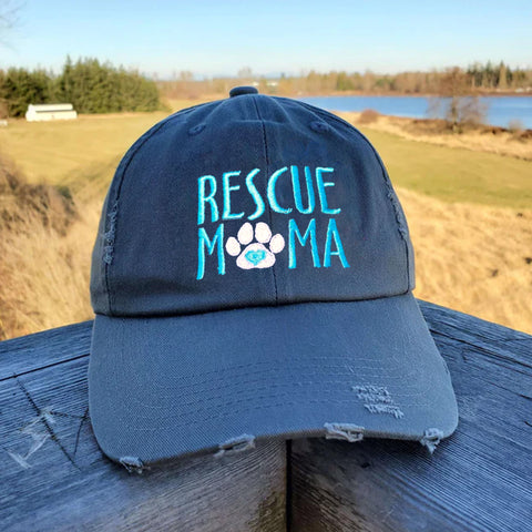 Rescue Mama Distressed Classic Hat