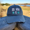 Dog Mom AF Distressed Classic Hat