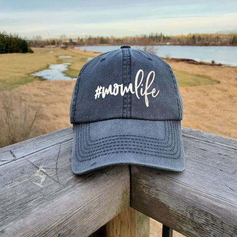 Mom Life Embroidered Hat