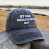 My Dog Understands Me Charcoal Pigment Classic Hat